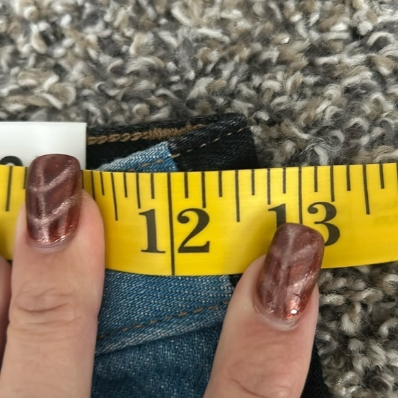 5/$25 NWT PacSun 90s/Y2K BF Color block jeans size 25 - Picture 9 of 11